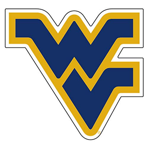 Craftique West Virginia Decal -BLU-GLD WV Decal -3''4''6''12''18''- 3 in-