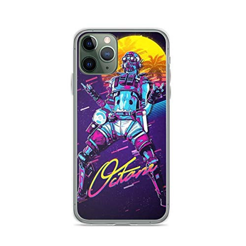 Phone Case Apex Legends - Octane 80s Retro Miami Vaporwave Compatible with iPhone 7 Plus-8 Plus Scratch Accessories