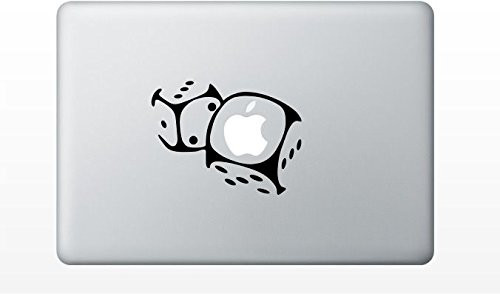 Macbook dice decal sticker pro air 11 13 15 17