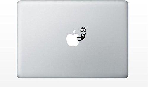 MacBook Worm Decal Sticker pro air 11 13 15 17