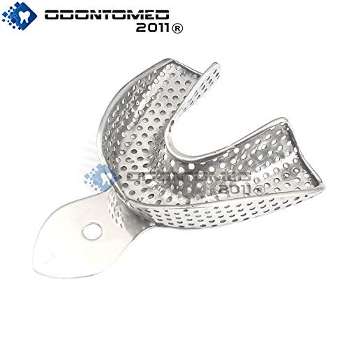 OdontoMed2011 Impression Tray Perforated Lower L ODM