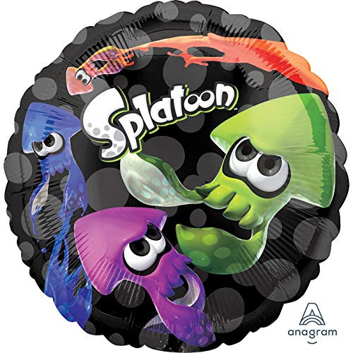 Mayflower Distributing Splatoon 18" Foil Balloon -1- Mayflower Distributing Splatoon 18" Foil Balloon -1-