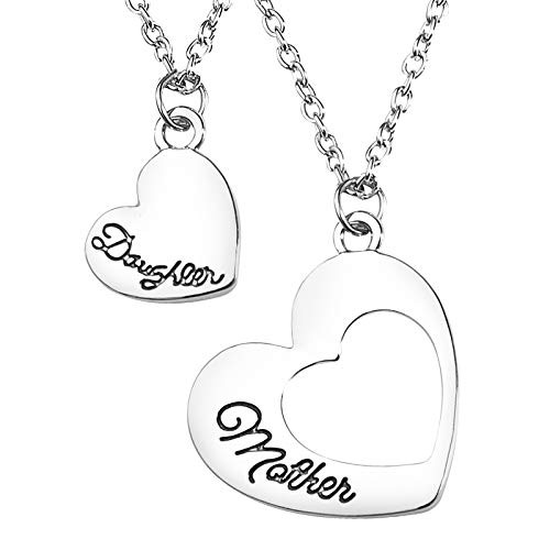 CaseTank Mothers Day Gifts Gift for Mom from Daughter Son Mom Gifts Daughter Matching Heart Pendant Jewelry Necklace for Mom Step Mother Birthday Gifts CaseTank Mothers Day Gifts Gift for Mom from Daughter Son Mom Gifts Daughter Matching Heart Pendant Jewelry Necklace for Mom Step Mother Birthday Gifts
