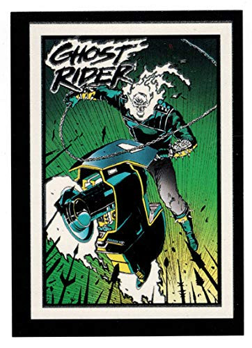My Arsenal - Ghost Rider II -Trading Card- Glow-in-the-Dark  G 3 - Comic Images 1992 Mint