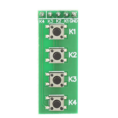 4 Button Key Module Push Button Switch Module Universal 4 Key Push Button Switch Module Keyboard Board