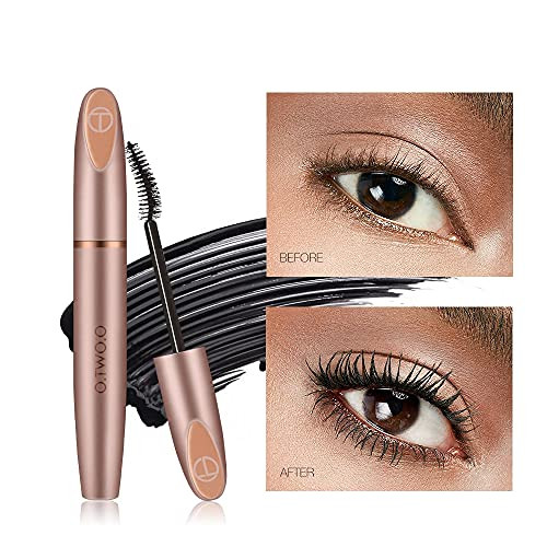 O.TWO.O 4D Silk Fiber Eyelash Mascara Cosmetics Mascara Waterproof Ink Rimel For Eyelash Extension Curling Thick Eye Lashes