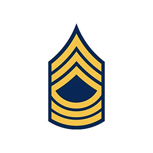 Magnet E-8 Master Sergeant Insignia Magnetic Vinyl Vinyl us Army Car Magnet Bumper Sticker