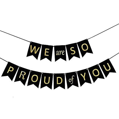 Graduation Decorations 2021 Graduation Party Supplies 2021 We are So Proud Of You Banner Congratulations Banner Congrats Banner graduation banner