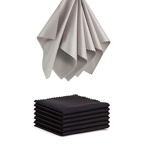 Eye Glasses Cleaning Cloths Microfiber - 12 Pack Lens Wipes Microfiber Cleaning Cloth for Glasses Sun Glasses Wipes Eye Glasses Cleaning Wipe 5x6 Inch Microfiber Cloths Lint Free Screen Cleaner Cloths Eye Glasses Cleaning Cloths Microfiber - 12 Pack Lens Wipes Microfiber Cleaning Cloth for Glasses Sun Glasses Wipes Eye Glasses Cleaning Wipe 5x6 Inch Microfiber Cloths Lint Free Screen Cleaner Cloths