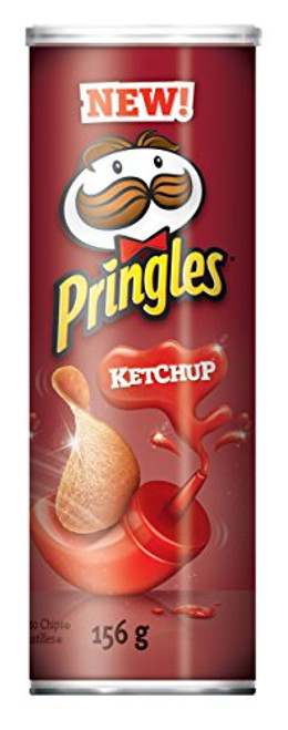 Pringles Potato Chips Ketchup 156 Grams-5.50oz -Imported from Canada-