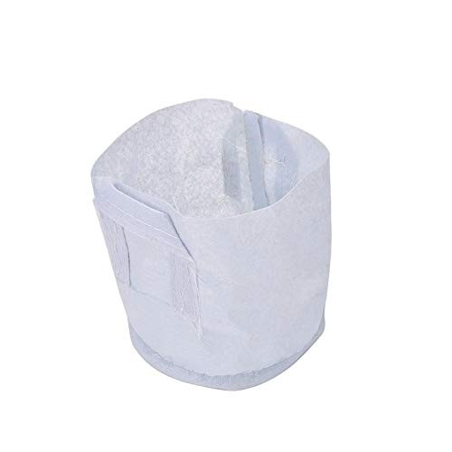 everd1487HH Round Fabric Pots Plant Pouch Root Container Cultivation Pot Planting Grow Bag 1 7 Gallon with Handles