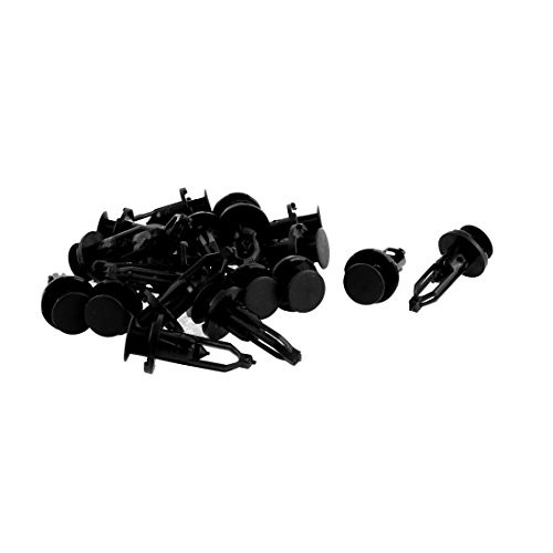 uxcell 9mm x 18mm x 28mm Rivet Fastener Fender Car Bumper Push Clip 20pcs