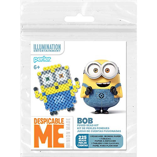 Perler Beads Despicable Me Bob Minions Kit 4.8''L x 6.7''W x 0.7''H