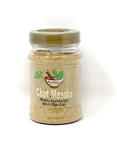 Desi Kitchen Spices All Natural  Salt Free  Vegan  NON GMO  Chat Masala -14 spice seasoning Salt- 3oz