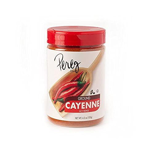 Pereg Cayenne Pepper Powder -4.25 Oz- - Spicy Red Chilli Seasoning - Ground Hot Chilli Flakes - Non-GMO Gluten Free All Natural Non-Irradiated Pereg Cayenne Pepper Powder -4.25 Oz- - Spicy Red Chilli Seasoning - Ground Hot Chilli Flakes - Non-GMO Gluten Free All Natural Non-Irradiated