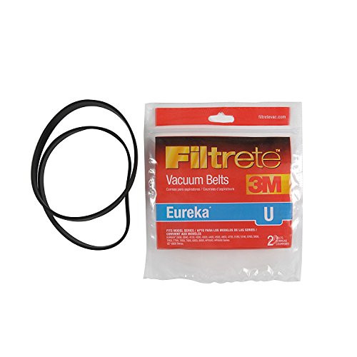 Replacement for Eureka Type U Upright 3M Vacuum Cleaner Belts 2pk  67312B-12 67312A