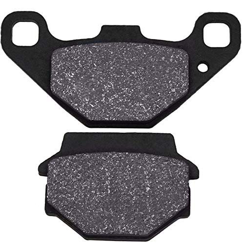 PROCOMPANY Rear Brake Pads Compatible with KAWASAKI KLR 650 A1-A3 1987 1988 1989 KLR650 C1-C10 1995 96 97 1998 1999-2004 KMX 125 A1-A5-B1-B9 1986-1996 1997 1998 KMX125 B2-B12 1987-2000 2001 2002 2003