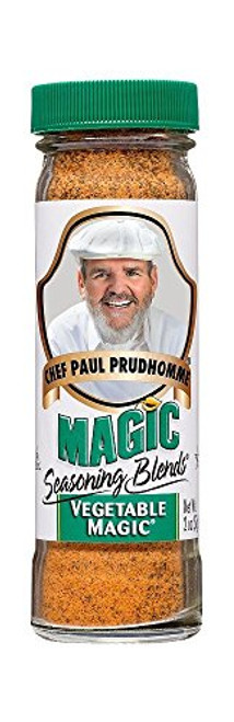 Chef Paul Prudhomme's Magic Seasoning Blends ~ Vegetable Magic 2-Ounce Bottle Chef Paul Prudhomme's Magic Seasoning Blends ~ Vegetable Magic 2-Ounce Bottle