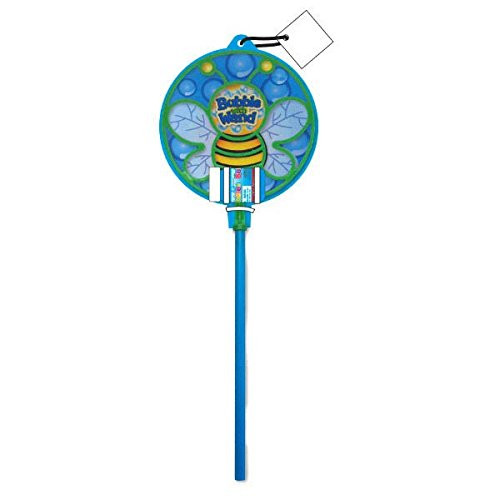 amscan Fun Filled Summer Bubble Wand  and  Tray Set Party Activity Blue-Green 14 1-2" x 5 1-2"
