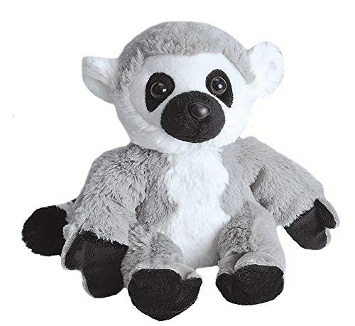 Wild Republic Ring Tailed Lemur Plush Stuffed Animal Plush Toy Gifts for Kids HugEms 7"
