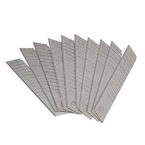 18mm Snap Off Cutting Blades Utility Knife Replacement Retractable Knives Box Cutter 10PCS