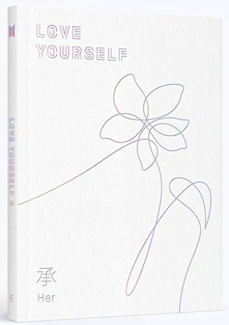 BTS - LOVE YOURSELF ? [Her] [E ver.] +Photobook+Photocard+Folded Poster+ Store Gift 10 Photo Set