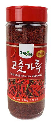Jayone Korean Red Chili Pepper Flakes Powder Gochugaru Coarse 7.76oz
