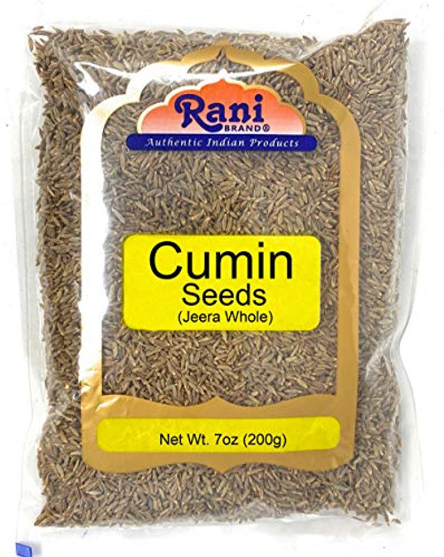 Rani Cumin Seeds Whole -Jeera- Spice 7oz -200g- ~ All Natural  Gluten Friendly  NON-GMO  Vegan  Indian Origin Rani Cumin Seeds Whole -Jeera- Spice 7oz -200g- ~ All Natural  Gluten Friendly  NON-GMO  Vegan  Indian Origin