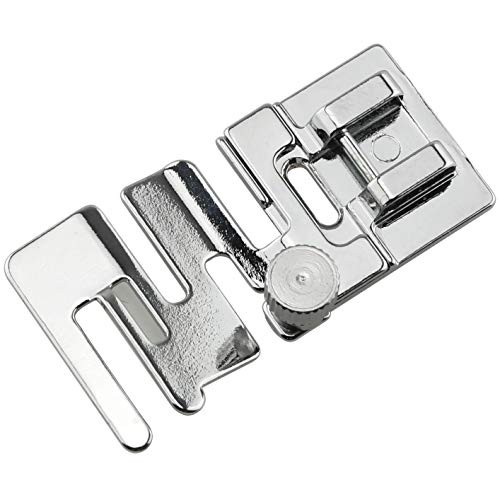 E-outstanding Domestic Sewing Machines Foot Presser Elastic Snap On Cord Band Fabric Stretch Foot E-outstanding Domestic Sewing Machines Foot Presser Elastic Snap On Cord Band Fabric Stretch Foot