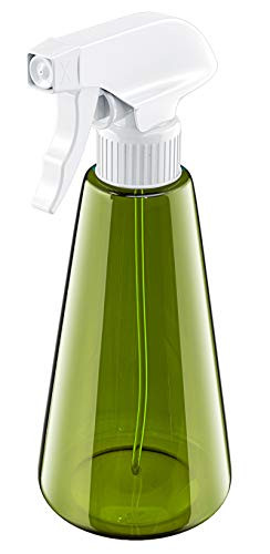 Bcway Plastic Spray Bottle 16oz Trigger Sprayer for Cleaning Solutions 3 Modes Refillable Empty Mist Spray Bottles for Hair Coloring Home Cleaning Air Freshening  and  Gardening
