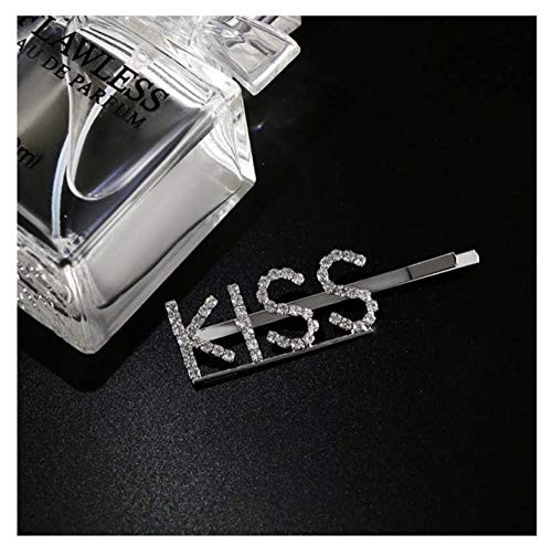 Fashion Letter Word Rhinestone Crystal Hairpin Hairgrip Hairclips Hair Clip Grip Pin Barrette Ornament Hair Accessories G Fashion Letter Word Rhinestone Crystal Hairpin Hairgrip Hairclips Hair Clip Grip Pin Barrette Ornament Hair Accessories G