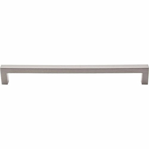 Top Knobs M1152 Asbury Collection 8-13/16" Square Bar Pull, Brushed Satin Nickel