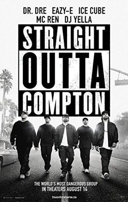 Straight Outta Compton POSTER 11x17 Inch Movie Poster Straight Outta Compton POSTER 11x17 Inch Movie Poster