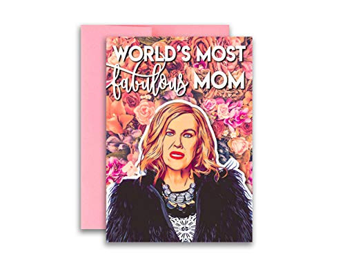 Moira Rose Inspired Parody Mother's Day Card Mom Birthday 5x7 inches w-Envelope