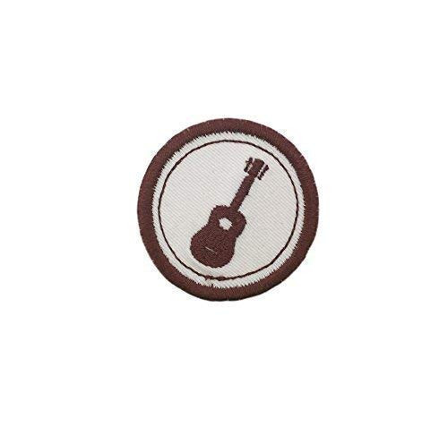 Merit Badge Patch- 2" Iron On Guitar Patch