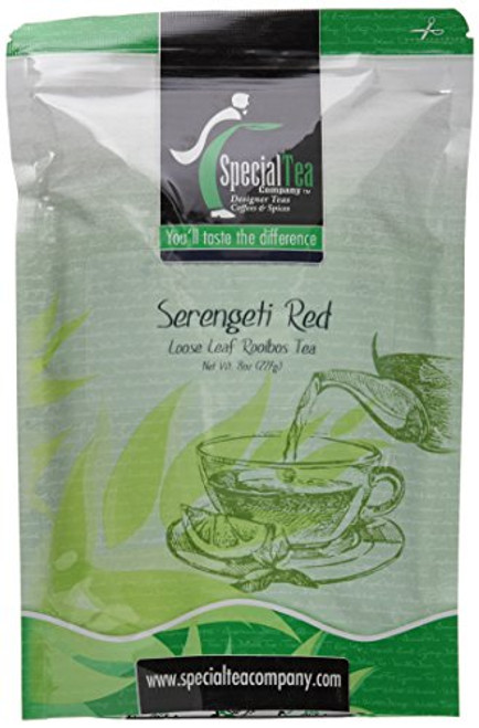 Special Tea Loose Leaf Tea, Serengeti Red Rooibos, 8 Ounce Special Tea Loose Leaf Tea, Serengeti Red Rooibos, 8 Ounce