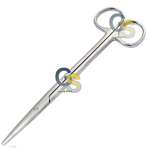 G.S Stainless Steel METZENBAUM Scissors 5.5" Straight Economy Grade