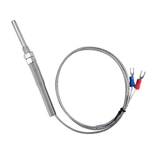 Type K Thermocouple Thermocouple Probe 5mm Diameter for Temperature Measurement Building Electrical Control-1M-