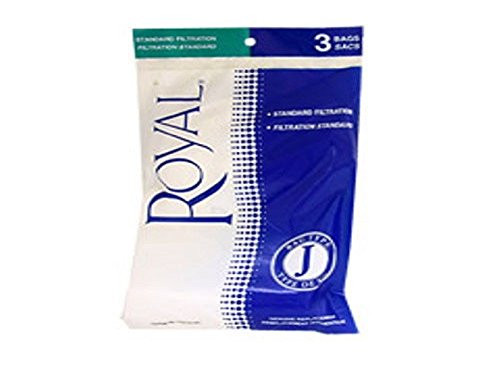Royal Canister Tank Type J Upright Paper Bags 3PK  3040447001