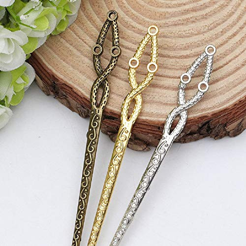 Women Temperament Vintage Hairpins Hair Fork Hair Accessories Hair Sticks Hanfu Vintage Hairpins Rhinestone Headwear-G- Women Temperament Vintage Hairpins Hair Fork Hair Accessories Hair Sticks Hanfu Vintage Hairpins Rhinestone Headwear-G-