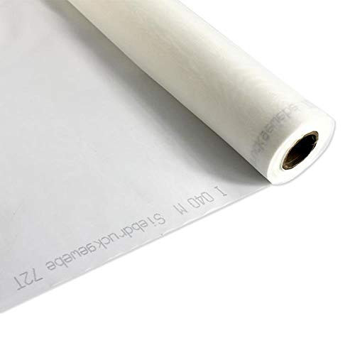 US Stock - 1 Yard 110 Mesh Silk Screen Fabric Screen Printing Mesh Fabric 110 43T - 110-36" L