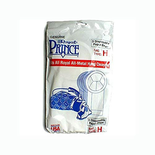 Dirt Devil Royal Paper Bag Royal Hand Vacuum Prince 501 -Pack of 3-