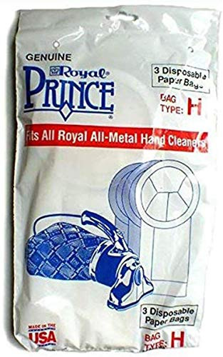 Royal Type H Prince Vacuum Bags 3050247001 -3-pack- part  3050247001