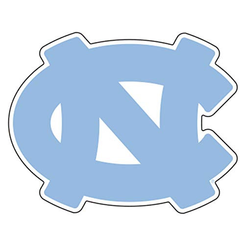 Craftique North Carolina Decal -Blue NC Decal -3''4''6''12''18''- 6 in-