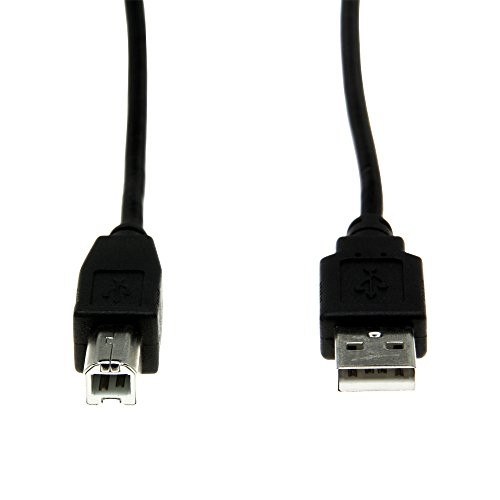 Rocstor Y10C116-B1 Premium High Speed USB 2.0  6 ft. USB Cable - 4 pin USB Type A -M- - 4 pin USB Type B -M- - Type A Male - Type B Male Black