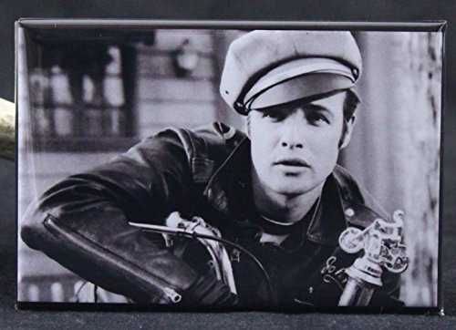 Marlon Brando B  and  W Photo Refrigerator Magnet.