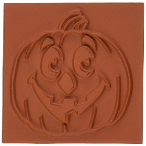 Deep Red Stamps Jack O Lantern Rubber Stamp