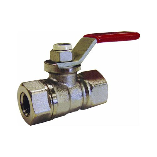 Mueller-B  and  K 107-002 3-8" Chrome Ball Valve