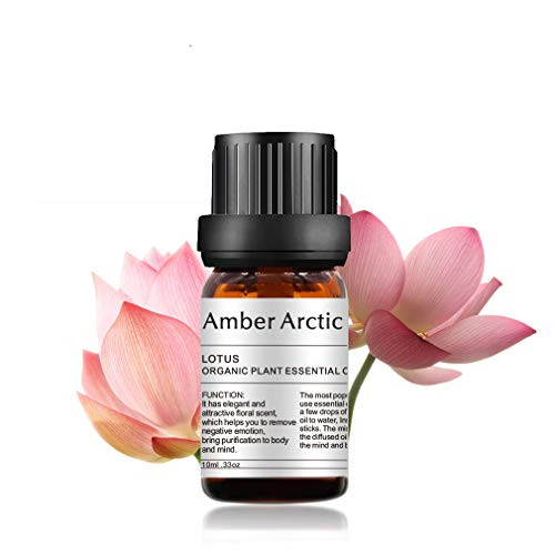 Lotus Essential Oil 100 percent Pure Natural Undiluted Therapeutic Grade Cinnamon Oil for Aromatherapy Relax Skin Care Spa - 10ml