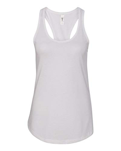 Next Level Apparel Women's Ideal Racerback Tank - X-Large - White